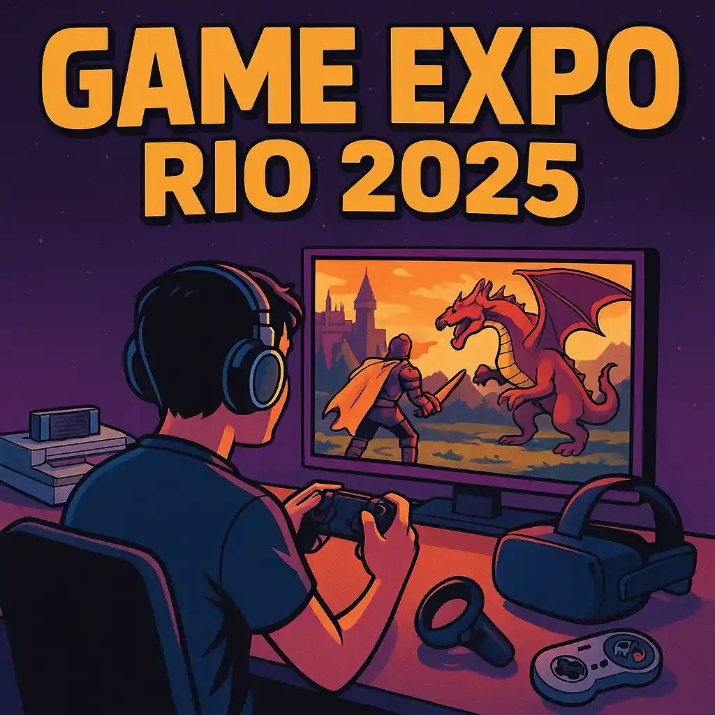 Game Expo Rio 2025: Evento Promete Imersão Total e Nostalgia Gamer
