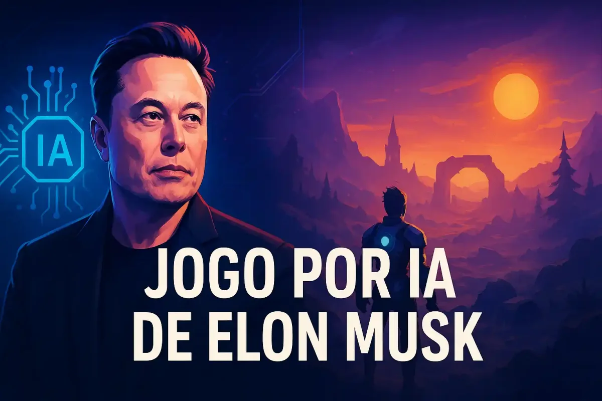 Jogo por IA de Elon Musk promete revolucionar games (2026)