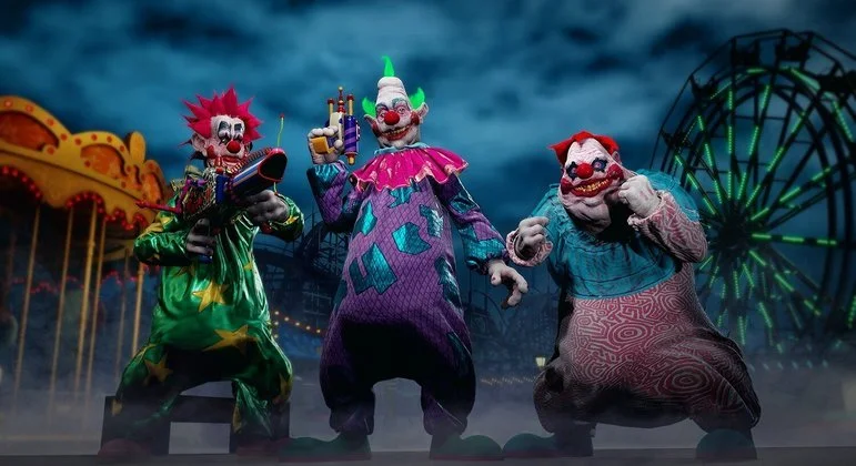 Killers Klowns From Outer Space: The Game revela sua data de lançamento para fãs de terror